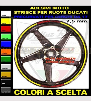 Profils autocollants Ducati Corse pour jantes - Ducati