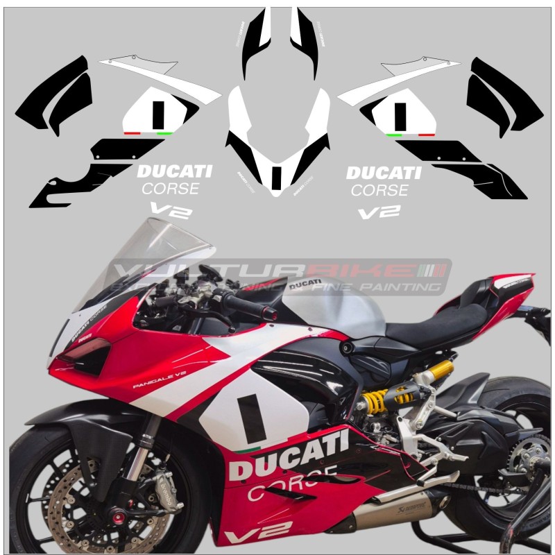 Decorative graphics set for Ducati Panigale V2 2020 / 2024
