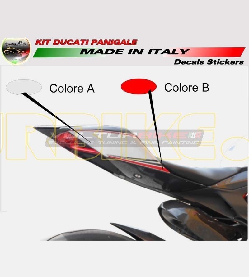 Customizable stickers for tail's panels - Ducati Panigale 899/1199