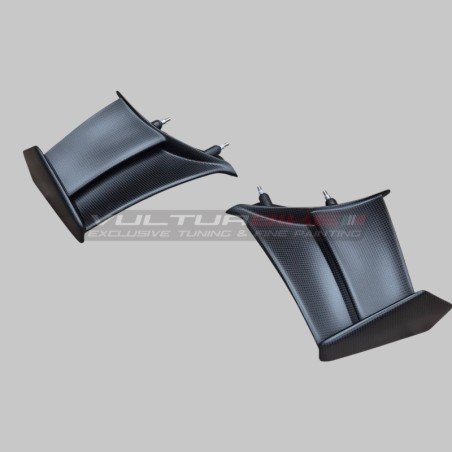 Juego de alerón de carbono versión V4R para Ducati Panigale V4 / V4S / V4R