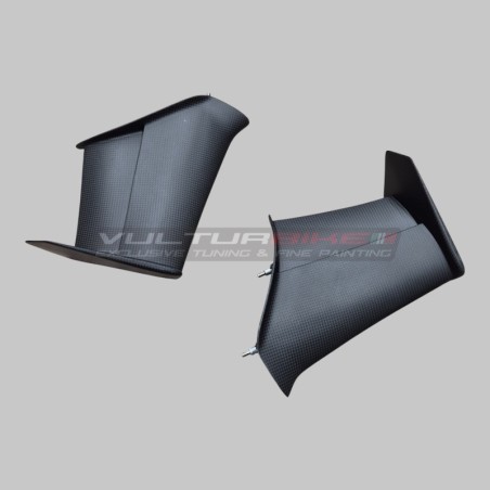 Juego de alerón de carbono versión V4R para Ducati Panigale V4 / V4S / V4R