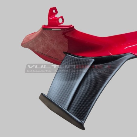 Juego de alerón de carbono versión V4R para Ducati Panigale V4 / V4S / V4R