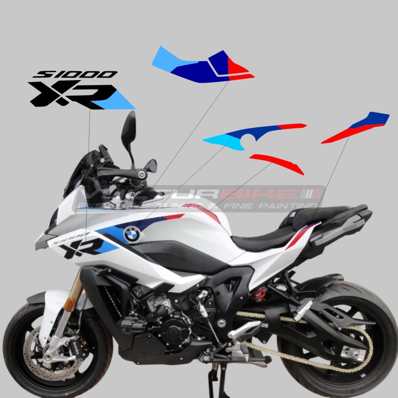 Aufkleber für Tank und Verkleidungen – BMW S1000XR weiße Verkleidung