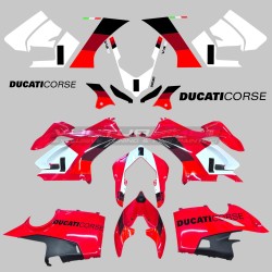 Ensemble de décalcomanies décoratifs pour carénages Ducati Panigale V4 2018 / 2019