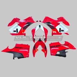 Conjunto de calcomanías decorativas para carenados Ducati Panigale V4 2018 / 2019