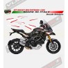 Kit adhesivo blanco/rojo - Ducati Multistrada 1200 2010/14 