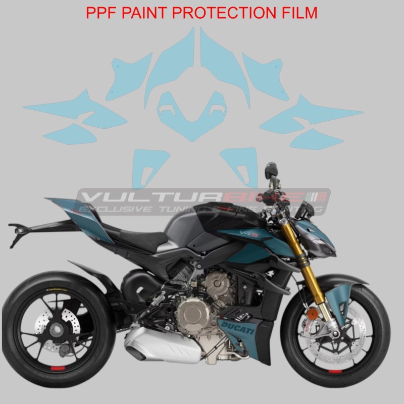 Pellicola protettiva PPF autorigenerante - Ducati Streetfighter V4 / V4S / SP2