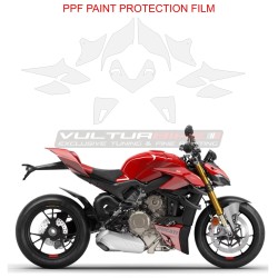 Paint protection film trasparente - Ducati Streetfighter V4 / V4S