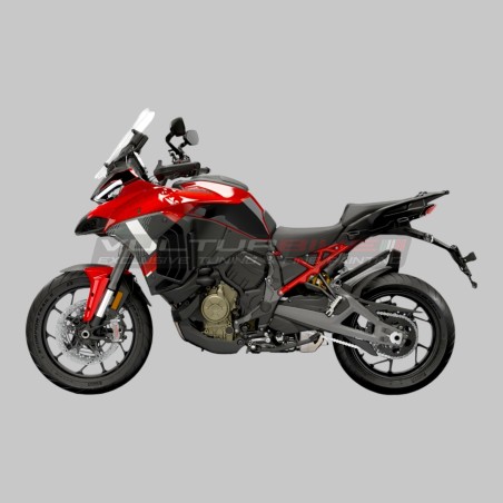 Set grafica completa design Pikes Peak 2025 per Ducati Multistrada V4 2021 / 2026