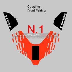 Decorative decal set for Ducati Streetfighter V4 design Corse 2026