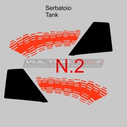 Decorative decal set for Ducati Streetfighter V4 design Corse 2026