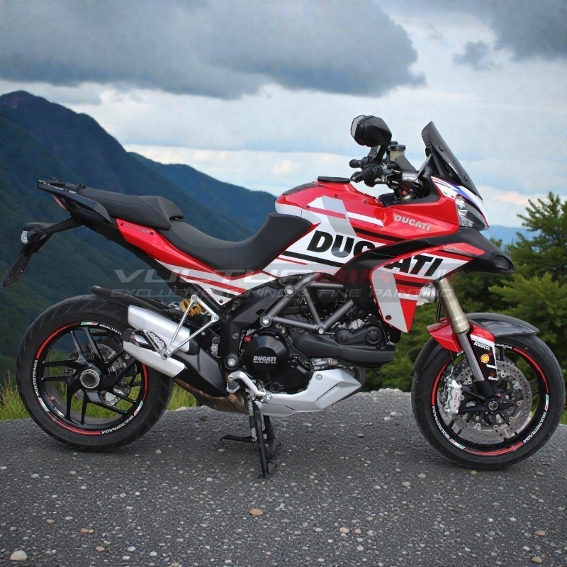 Komplettes GP Design Aufkleber Kit - Ducati Multistrada 1200 2010 / 2014