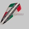 Banderas decorativas de resina para aletas Ducati Panigale V4