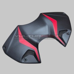Cover batteria in carbonio design personalizzato per Ducati Streetfighter V4