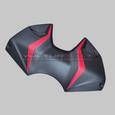 Couvercle de batterie en carbone de conception personnalisée pour Ducati Streetfighter V4