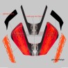 Kit adhésif pour le couvercle de la mallette supérieure - Ducati Multistrada V4 / V2