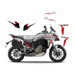 Set decalcomanie - Ducati Multistrada V4 iceberg white