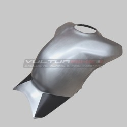 Coperchio serbatoio carbonio effetto alluminio spazzolato - Ducati Panigale V4 streetfighter V4