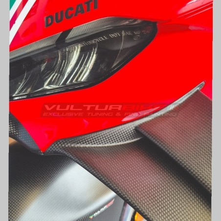 Juego de alerón de carbono versión V4R para Ducati Panigale V4 / V4S / V4R