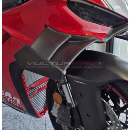 Juego de alerón de carbono versión V4R para Ducati Panigale V4 / V4S / V4R