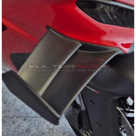 Juego de alerón de carbono versión V4R para Ducati Panigale V4 / V4S / V4R