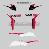 Ensemble de décalcomanies - Ducati Multistrada V4 iceberg blanc