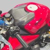 Cache avant du réservoir en carbone Ducati Panigale et Streetfighter V2 - V2S