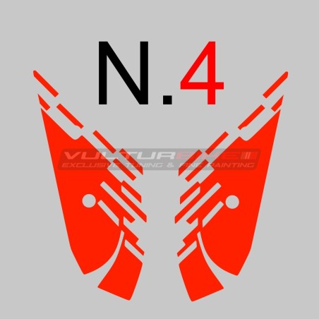 Aufkleberset für Ducati Panigale V4 Design Desmosedici GP