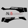 Ensemble de décalcomanies pour Ducati Panigale V4 Design Desmosedici GP