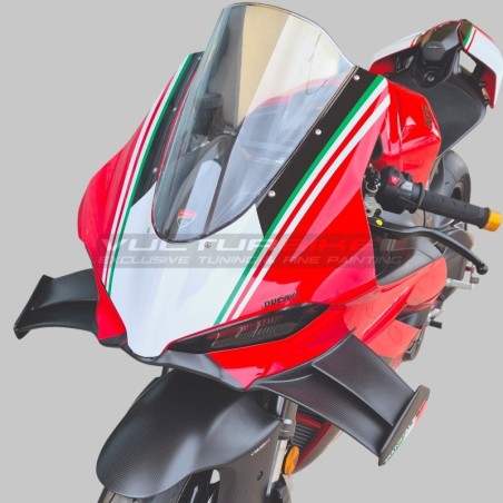 Ensemble décoratif tricolore italien pour Ducati Panigale V4 / V4S
