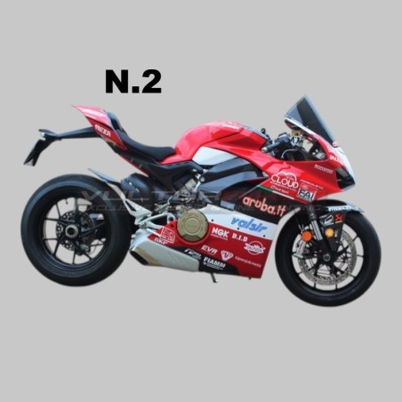 Kit de pegatinas de diseño Race of Champion - Ducati Panigale V4 2018 / 2019