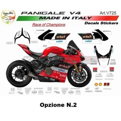 Race of Champion Design-Aufkleber-Kit – Ducati Panigale V4 2018 / 2019