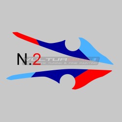 Decal set for tank and fairings - BMW S1000XR white fairing