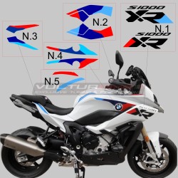 Set decalcomanie per serbatoio e carene - BMW S1000XR carena bianca
