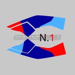 Decal set for tank and fairings - BMW S1000XR black fairing