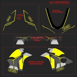 Set decalcomanie Lamborghini style per Ducati Panigale V4 / V4S