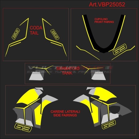 Lamborghini-Stil Aufkleber für Ducati Panigale V4 / V4S