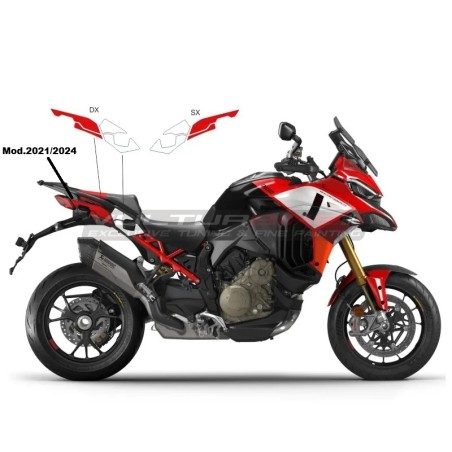 Heckpolster Aufkleber - Ducati Multistrada V4 / V4S Pikes Peak