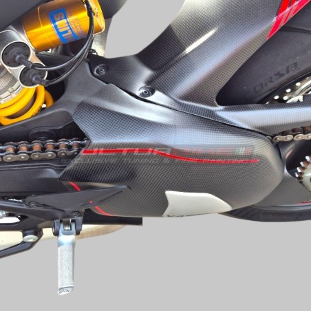 Personalisierte Carbon Gabel Schutz - Ducati Streetfighter V4 / V4S