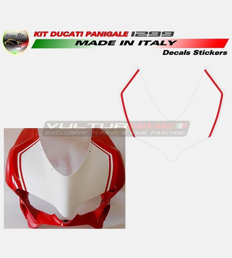 Nummernaufkleber für Kuppel - Ducati Panigale 959/1299