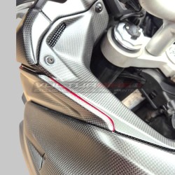 Carbon Cover Set for Airbox Toe Cap - Ducati Multistrada V4 / V4S - 2025 / 2026