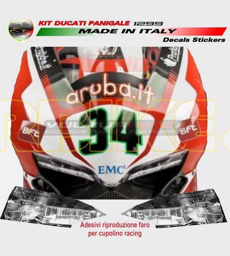 Stickers reproduction lights - Ducati Panigale 959/1299