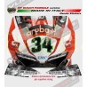 Pegatinas de reproducción de faros - Ducati Panigale 959/1299 