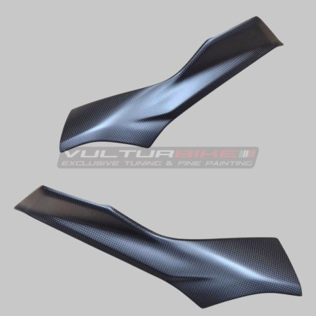 Ensemble de cache-cache en carbone pour le bouchon de la boîte à air - Ducati Multistrada V4 / V4S - 2025 / 2026