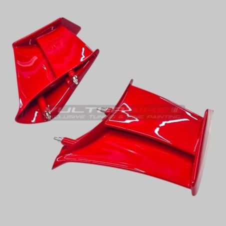 Plastic fiber fin set for Ducati Panigale V4 / V4S 2025 / 2026 (New Version V4R 2026)