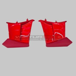 Ensemble d’ailettes en fibre plastique pour Ducati Panigale V4 / V4S 2025 / 2026 (Nouvelle version V4R 2026)