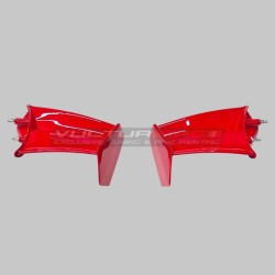 Ensemble d’ailettes en fibre plastique pour Ducati Panigale V4 / V4S 2025 / 2026 (Nouvelle version V4R 2026)