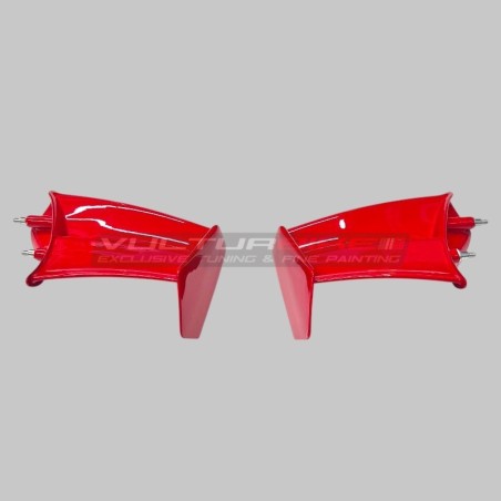 Plastic fiber fin set for Ducati Panigale V4 / V4S 2025 / 2026 (New Version V4R 2026)