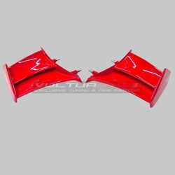 Ensemble d’ailettes en fibre plastique pour Ducati Panigale V4 / V4S 2025 / 2026 (Nouvelle version V4R 2026)