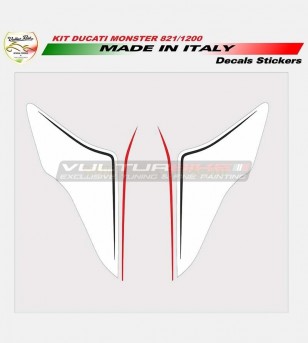 Tail's cover stickers - Ducati Monster 821/1200
